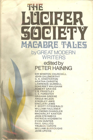 The Lucifer Society;: Macabre Tales By Great Modern Writers,Used