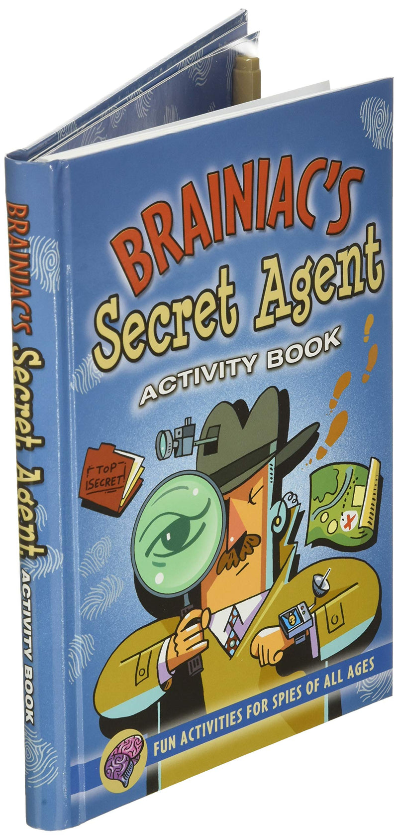 Brainiac's Secret Agent Activity Book: Fun Activities for Spies of All Ages (Activity Books) (Activity Journal Series),Used