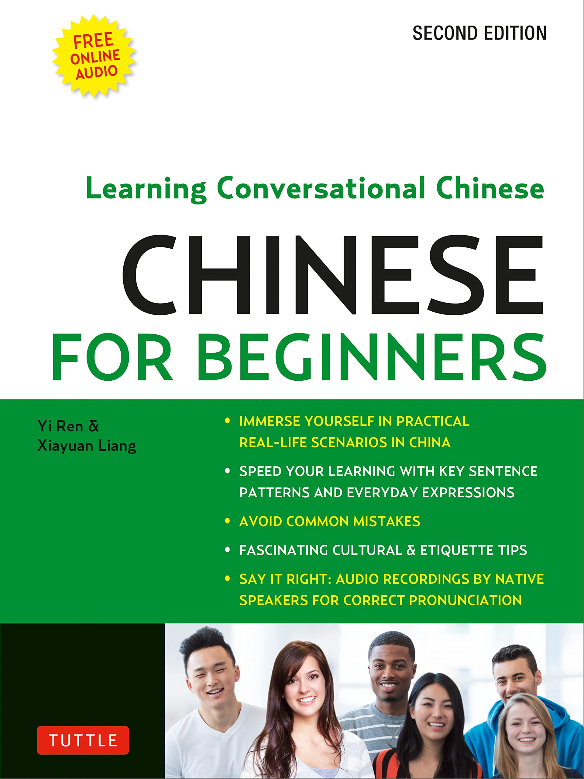 Chinese For Beginners: Learning Conversational Chinese (Fully Romanized And Free Online Audio),Used