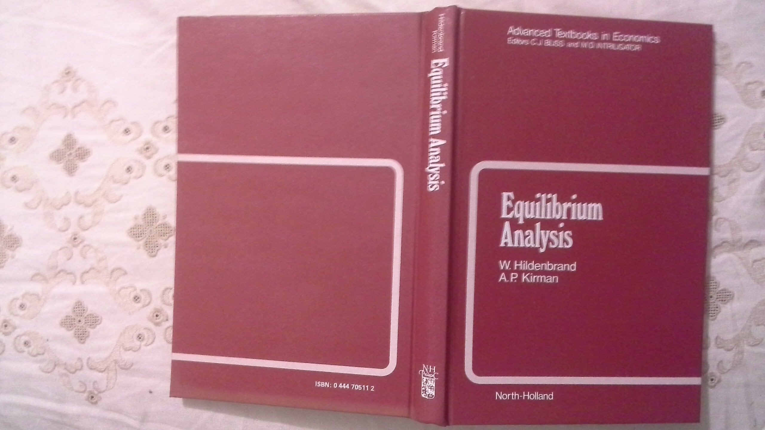 Equilibrium Analysis: Variations on Themes by Edgeworth and Walras (Advanced Textbooks in Economics),Used