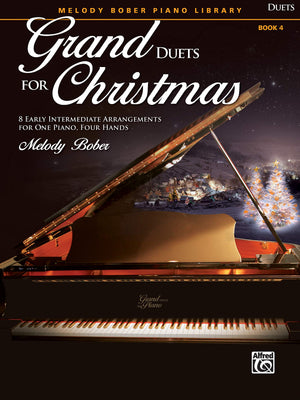 Grand Duets for Christmas, Bk 4: 8 Early Intermediate Arrangements for One Piano, Four Hands (Grand Duets for Piano, Bk 4),New
