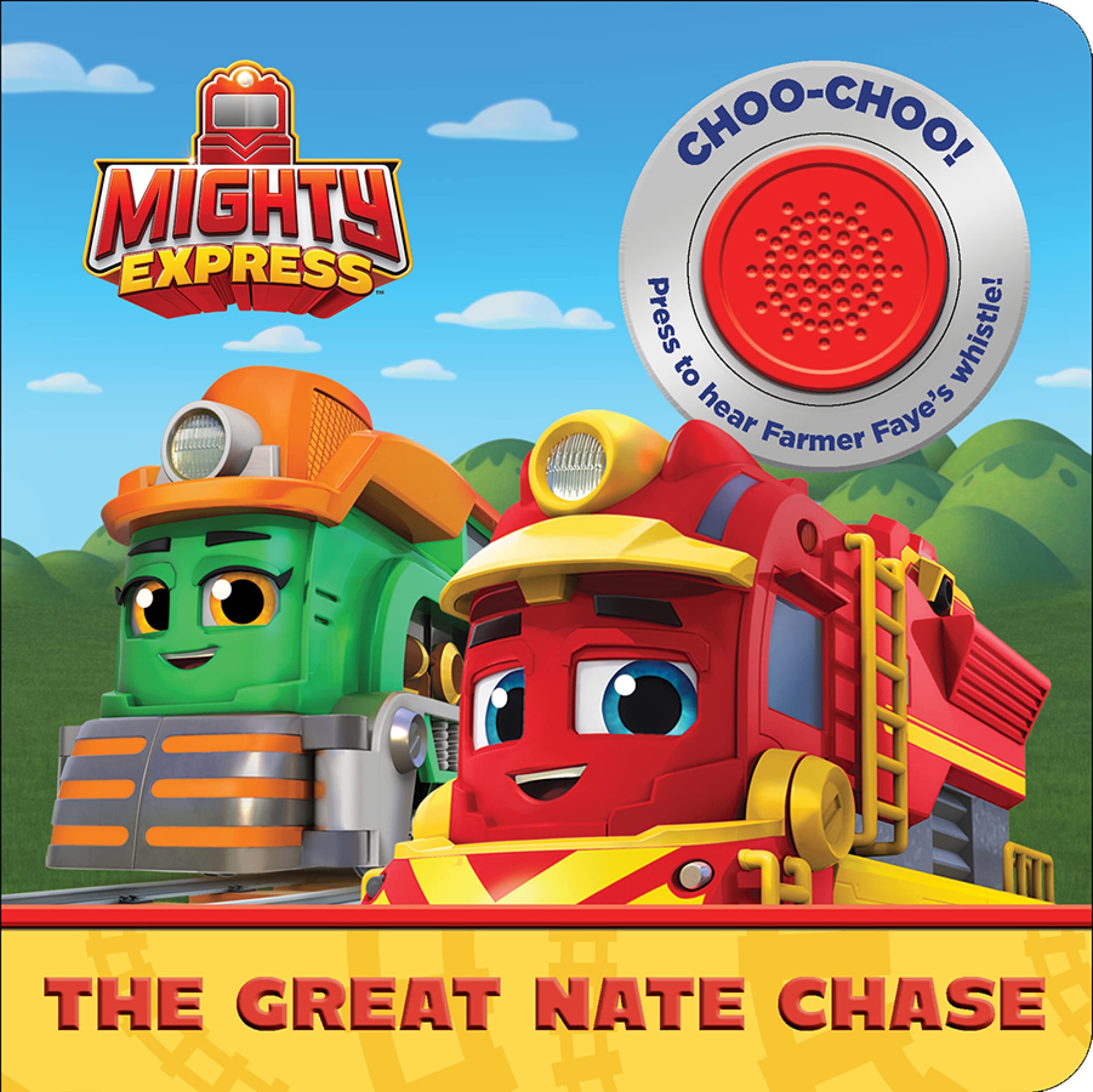 Mighty Express  The Great Nate Chase Sound Book  Pi Kids,Used