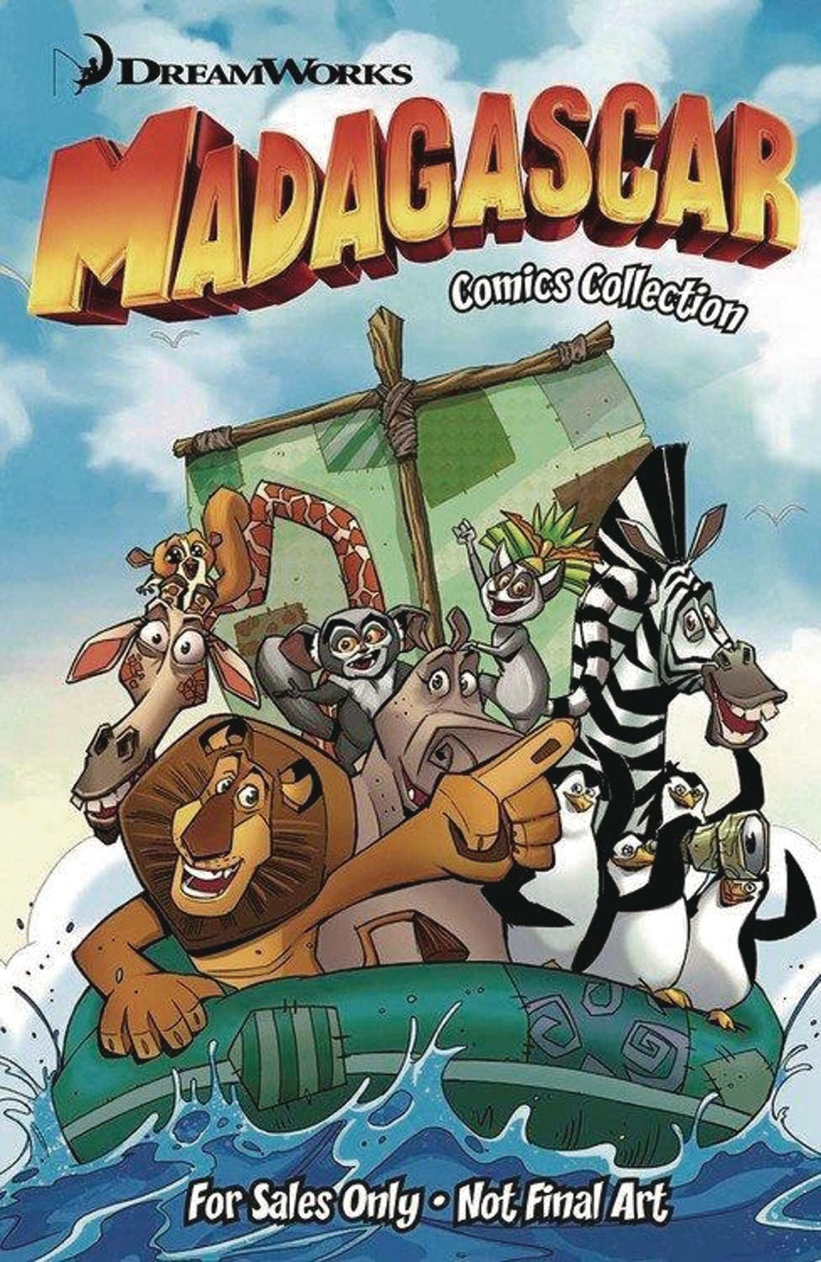 DreamWorks Madagascar Comics Collection,Used