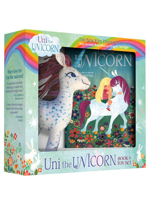 Uni The Unicorn Book And Toy Set-used