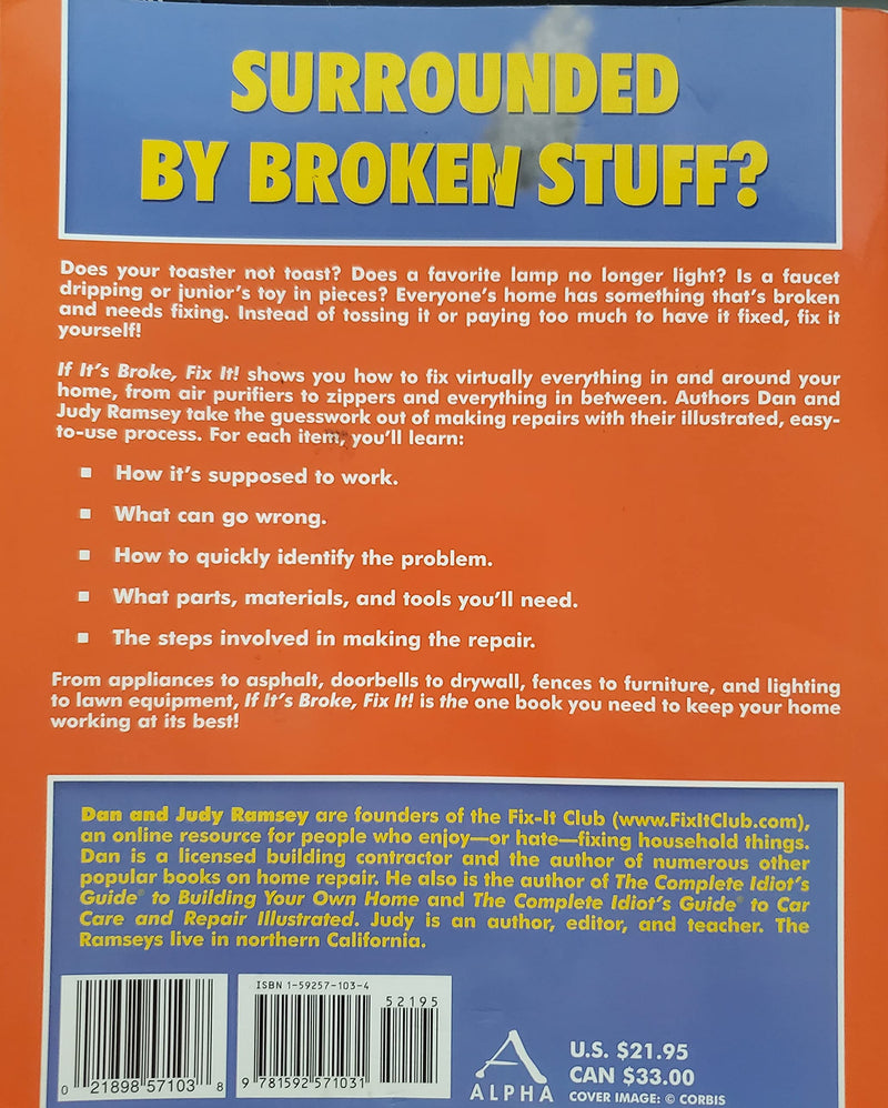 If It's Broke, Fix It!,Used