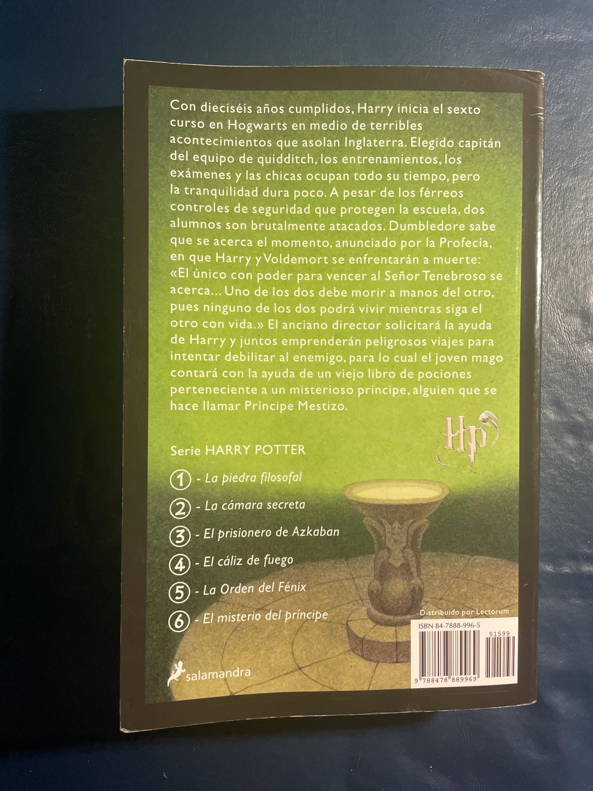 Harry Potter y el misterio del principe / Harry Potter and the HalfBlood Prince (Spanish Edition),Used