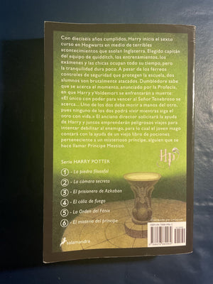 Harry Potter y el misterio del principe / Harry Potter and the HalfBlood Prince (Spanish Edition),Used