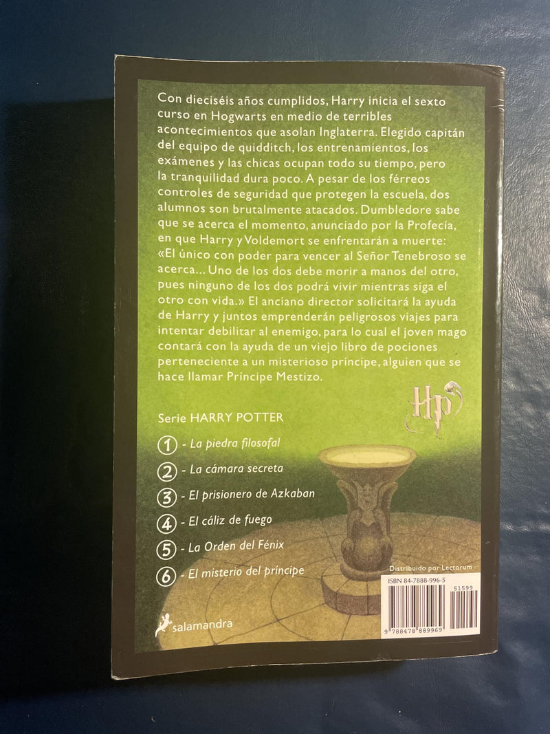 Harry Potter y el misterio del principe / Harry Potter and the HalfBlood Prince (Spanish Edition),Used