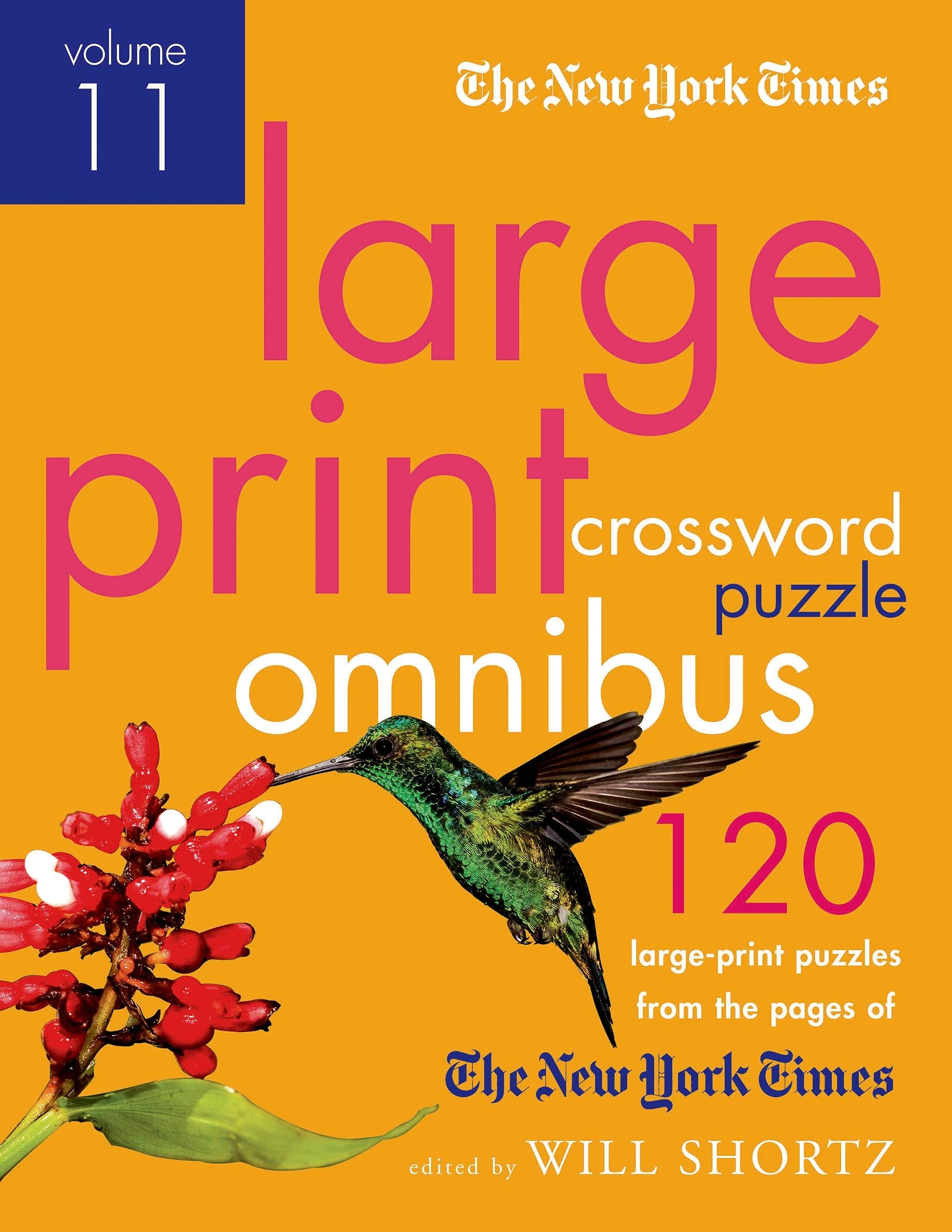 The New York Times LargePrint Crossword Puzzle Omnibus Volume 11,Used