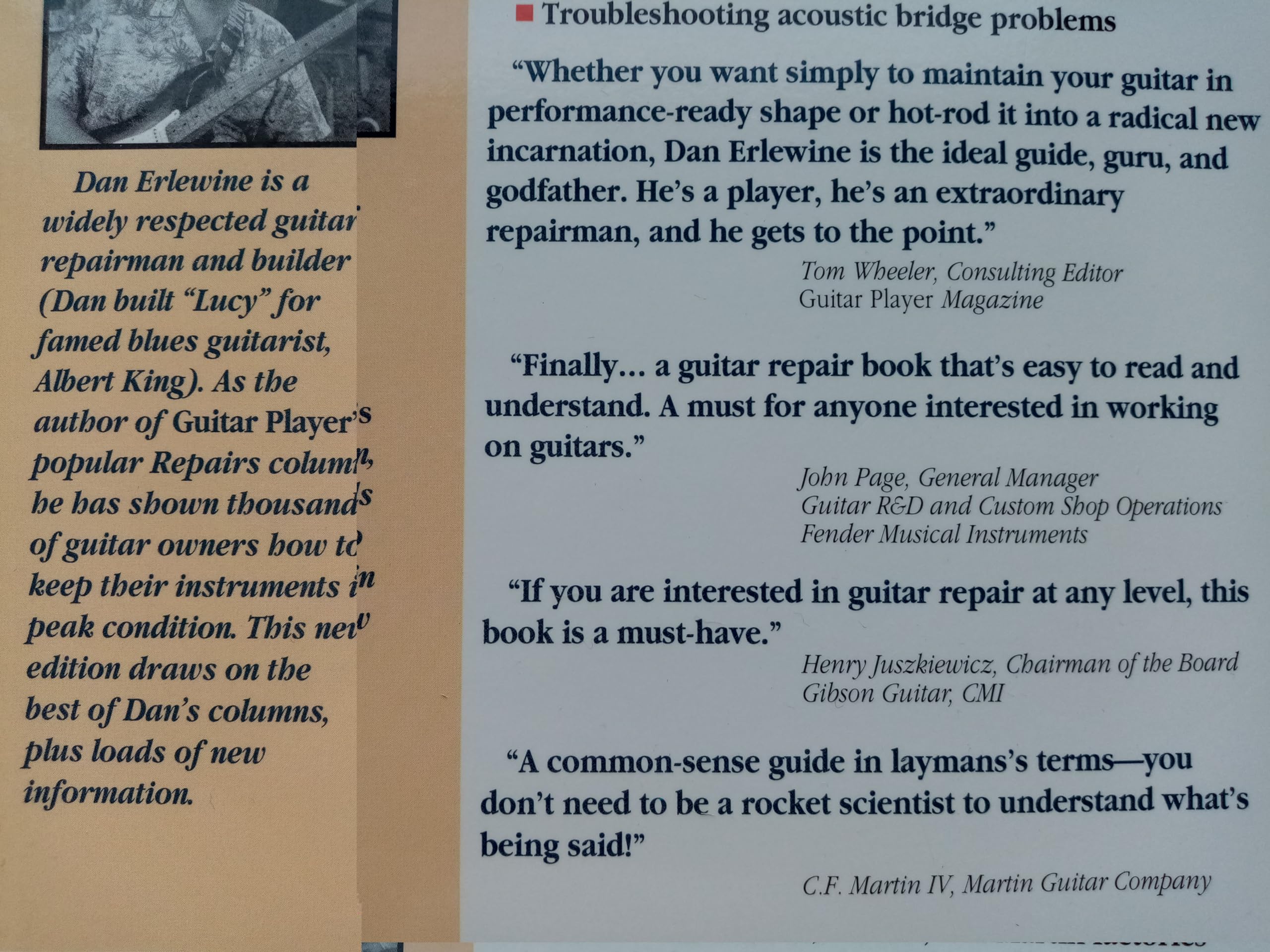 Guitar Player Repair Guide