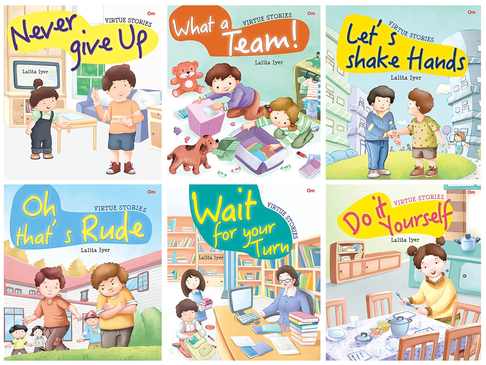 Virtue Stories Pack 1 (Set Of 6 Books)