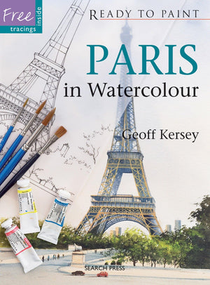 Paris In Watercolour (Ready To Paint)