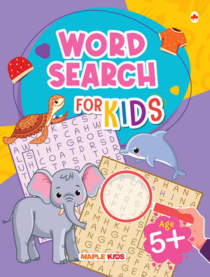 Word Search Activity Book For Kids - Book For Kids 3+ Years Old - Kids Activity Book - Word Search Book For Children - Early Learning - English Activity Book - Kids Word Search