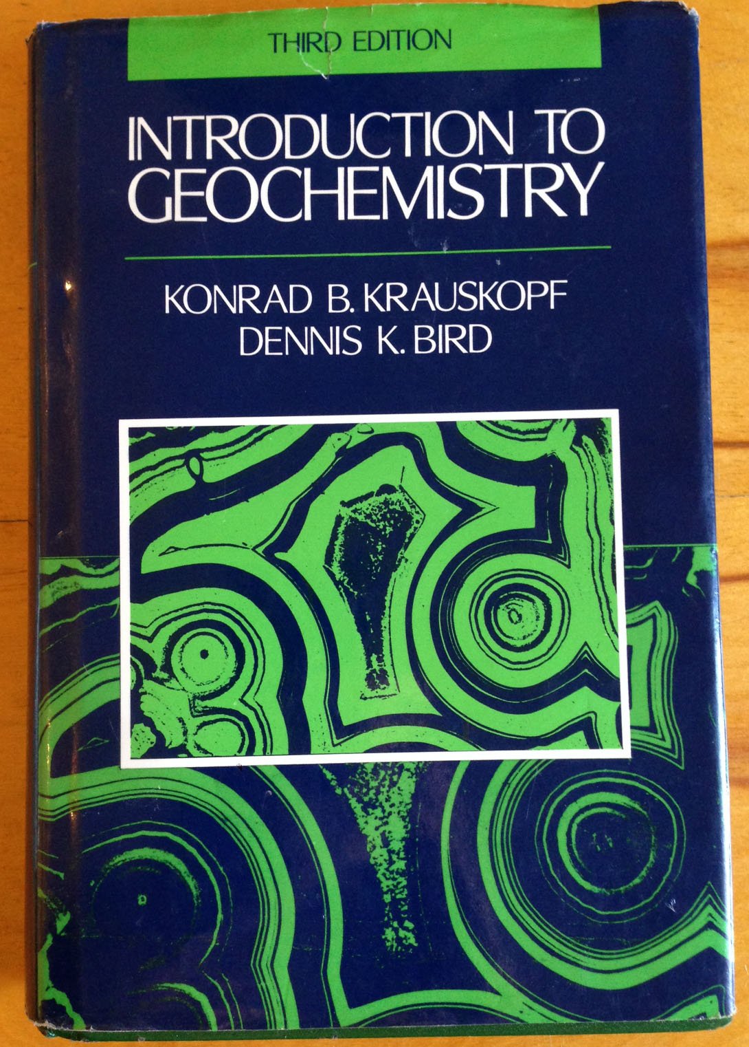Introduction To Geochemistry  3rd Edition,Used