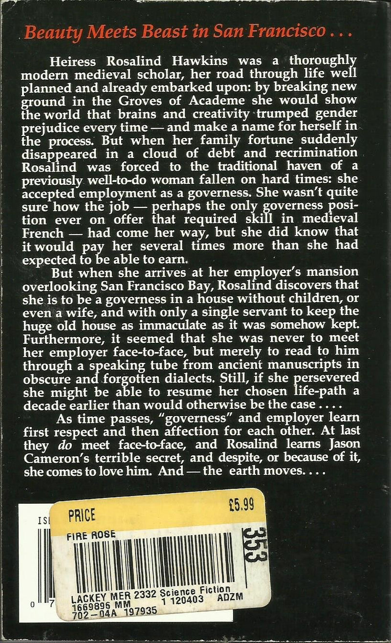 The Fire Rose (The Elemental Masters Fairy Tales),Used