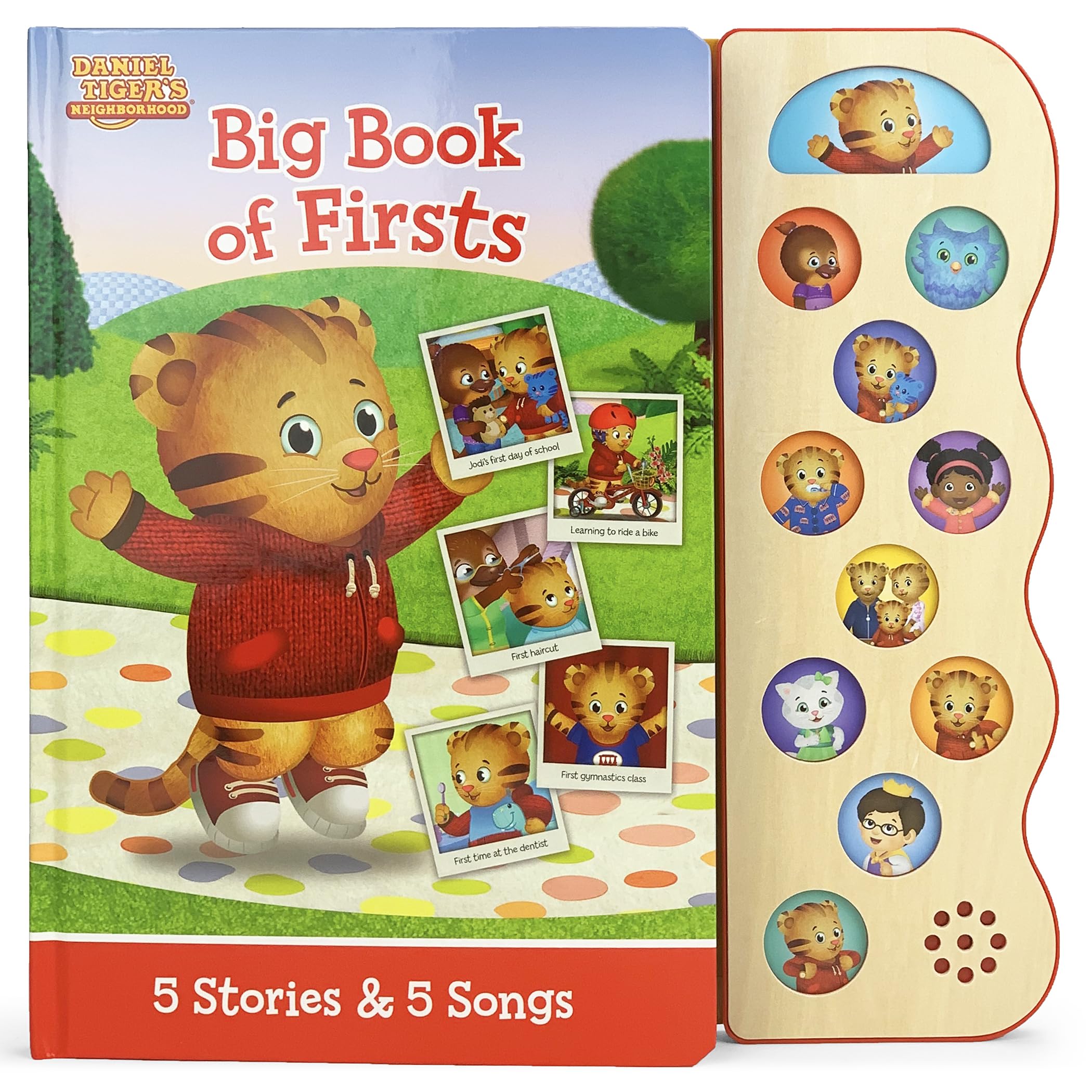 Daniel Tiger Big Book of Firsts for Toddlers: Let's Try New Things Together Includes Stories & Songs about the First Day of Scho,Used