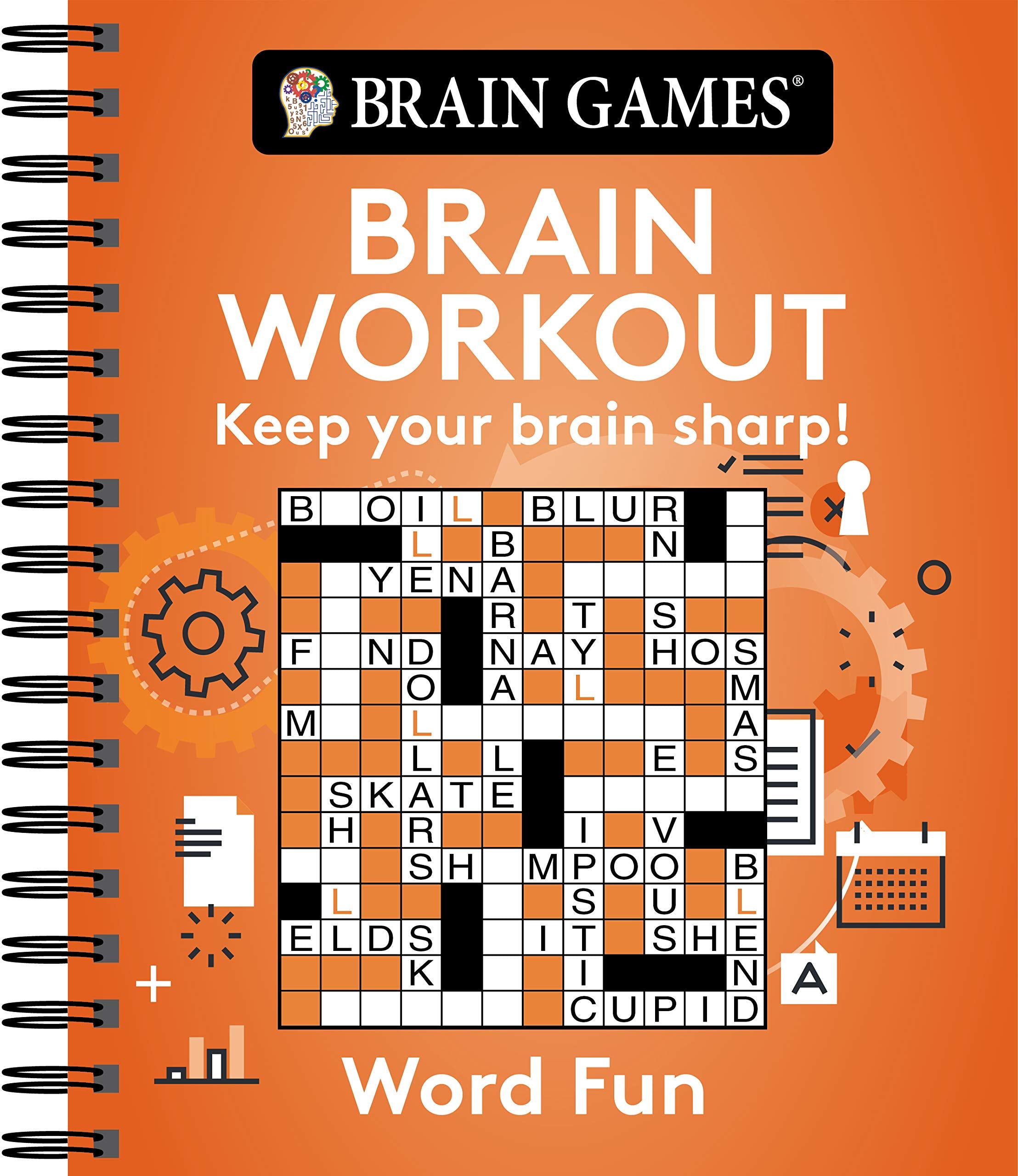Brain Games  Brain Workout: Word Fun,Used