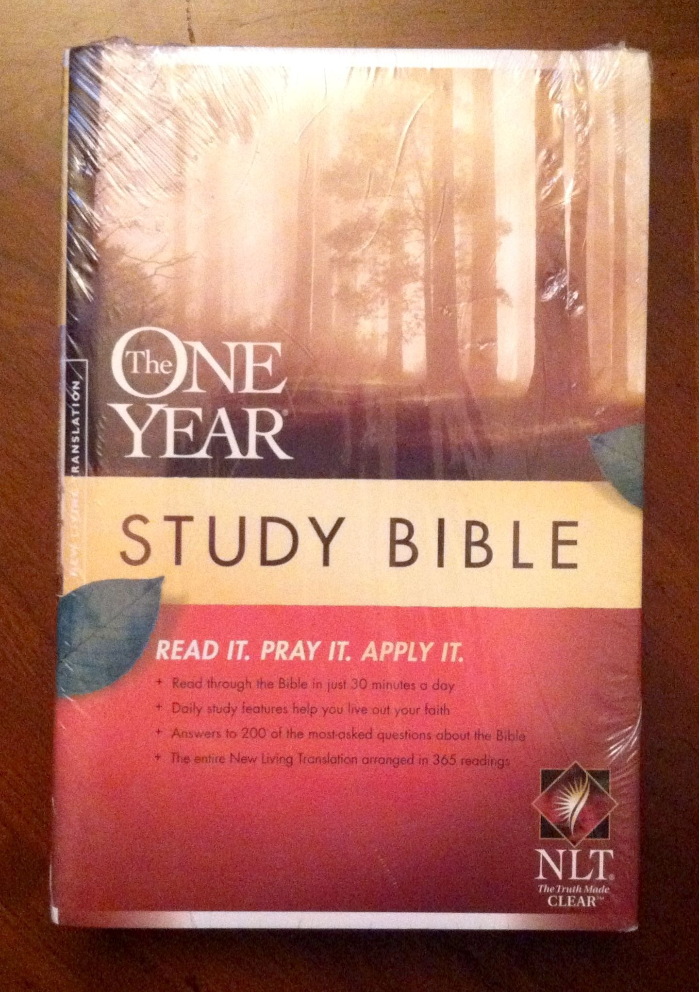 The One Year Study Bible Nlt