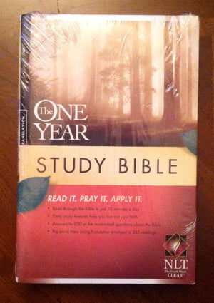 The One Year Study Bible Nlt