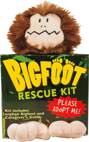 Bigfoot Rescue Kit (Book With Plush)