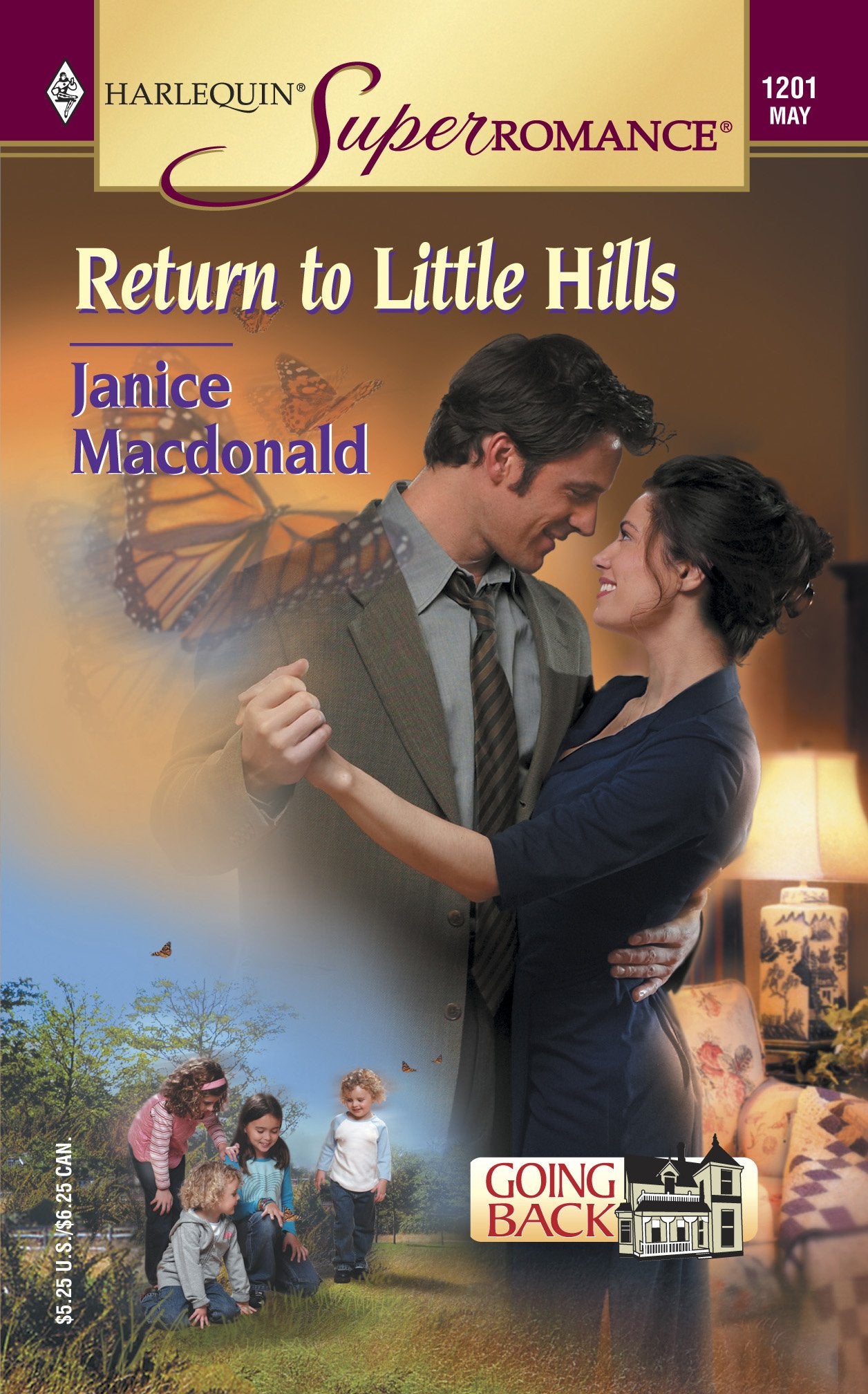 Return to Little Hills: Going Back (Harlequin Superromance No. 1201),Used