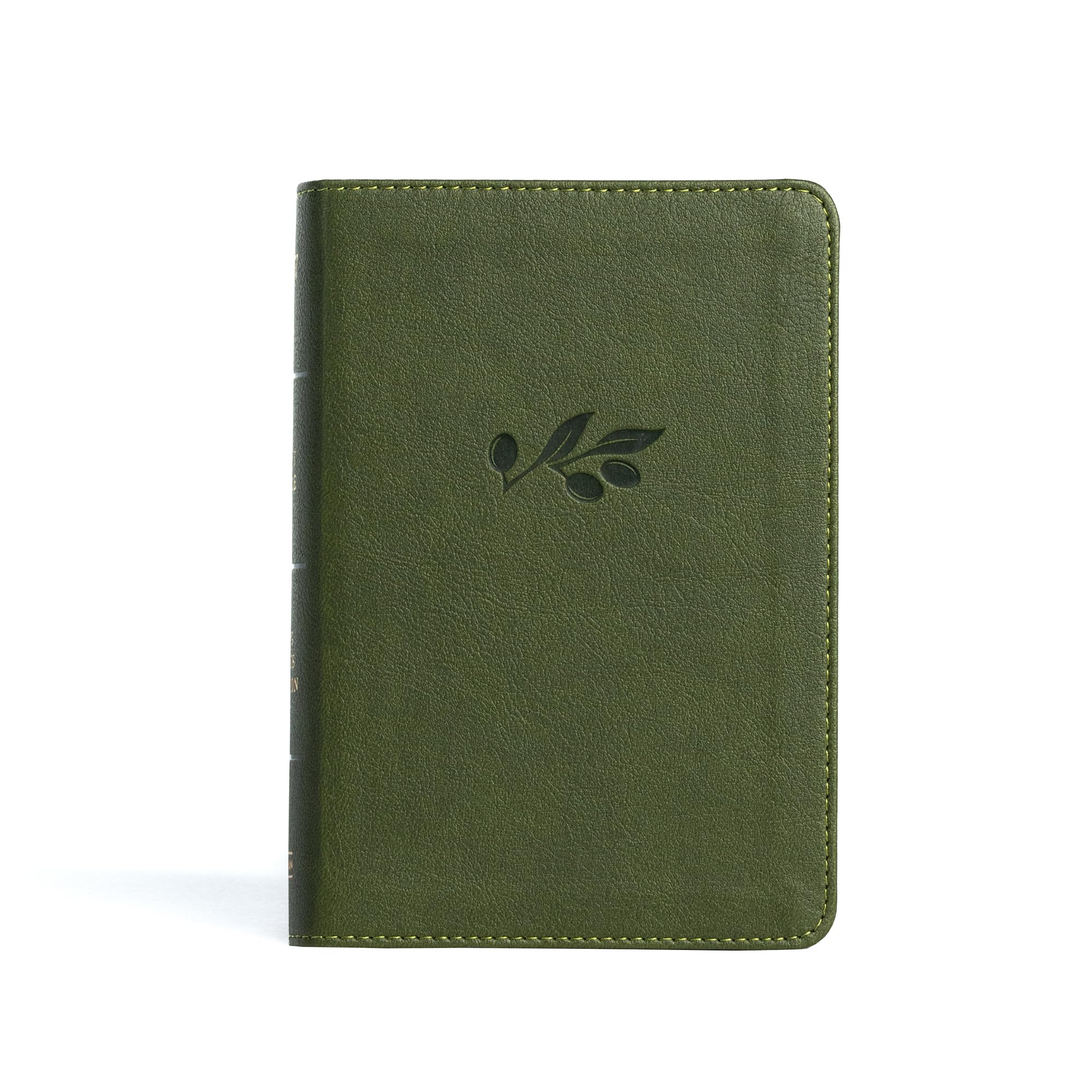 KJV Compact Reference Bible, Olive LeatherTouch, Red Letter, Pure Cambridge Text, Presentation Page, CrossReferences, FullColo