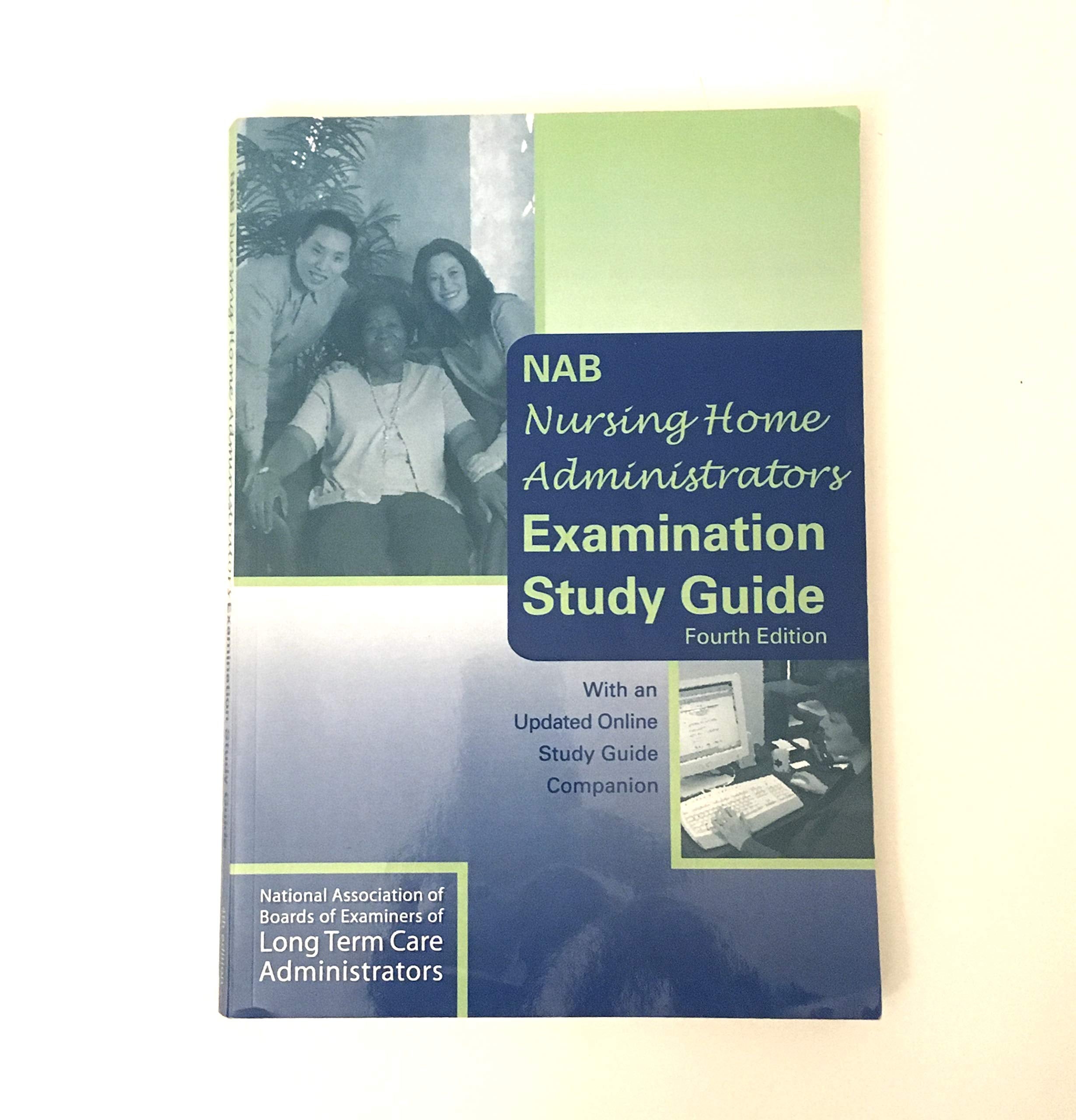 Nab Nursing Home Administrators Examination,Used