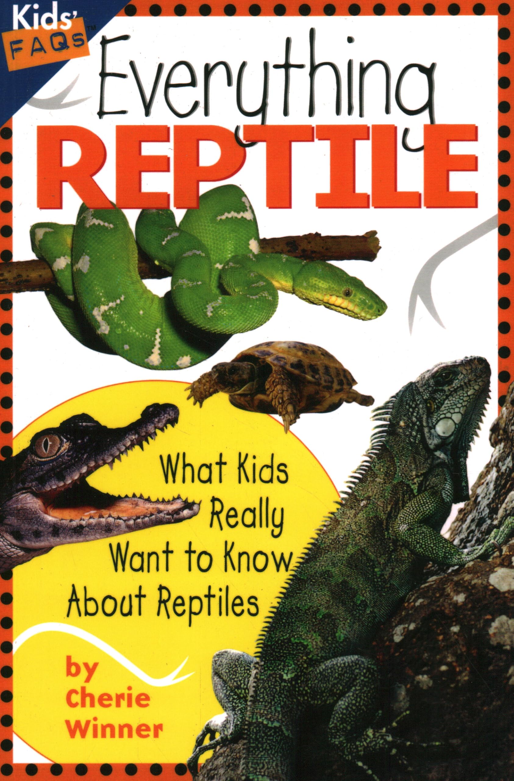 Everything Reptile: What Kids Really Want to Know about Reptiles (Kids Faqs),Used