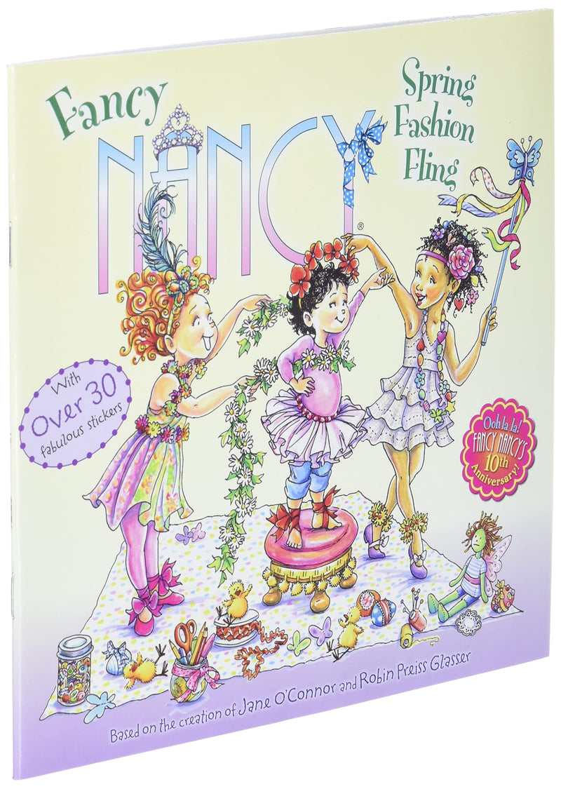 Fancy Nancy: Spring Fashion Fling: A Springtime Book For Kids,Used