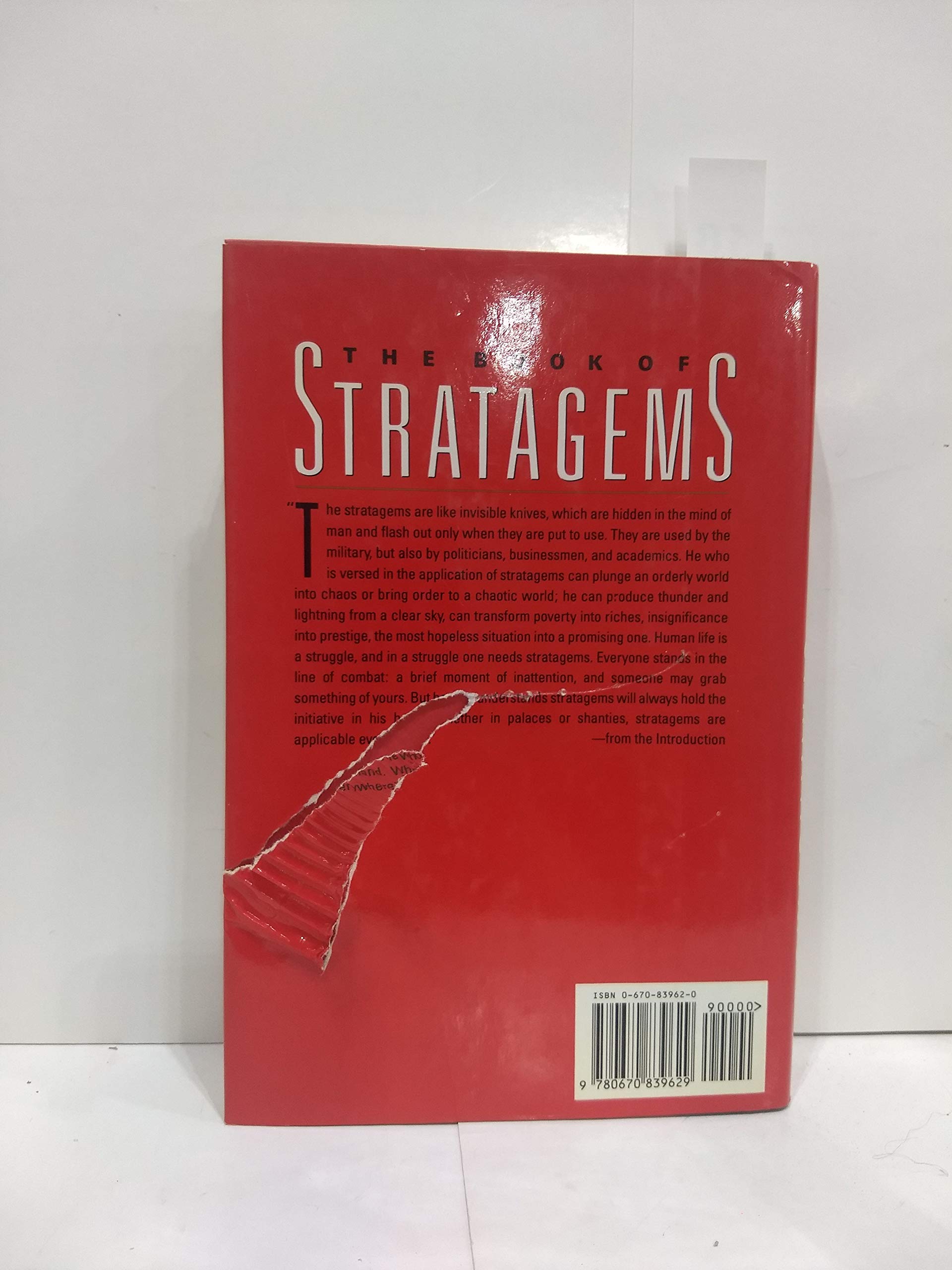 The Book Of Stratagems: Tactics For Triumph And Survival-new