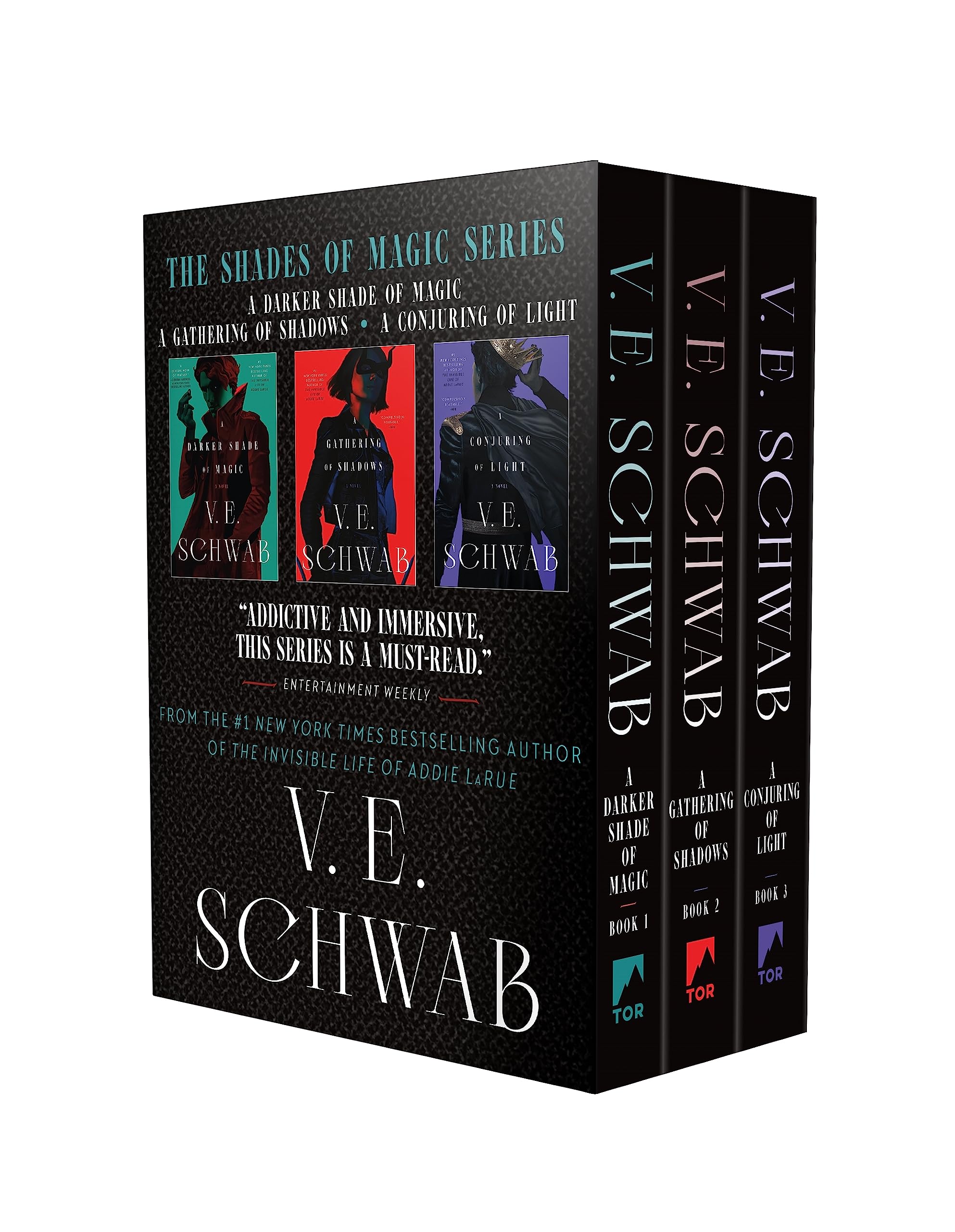 Shades Of Magic Trilogy Boxed Set: A Darker Shade Of Magic, A Gathering Of Shadows, A Conjuring Of Light,New