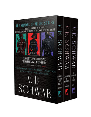 Shades Of Magic Trilogy Boxed Set: A Darker Shade Of Magic, A Gathering Of Shadows, A Conjuring Of Light,New