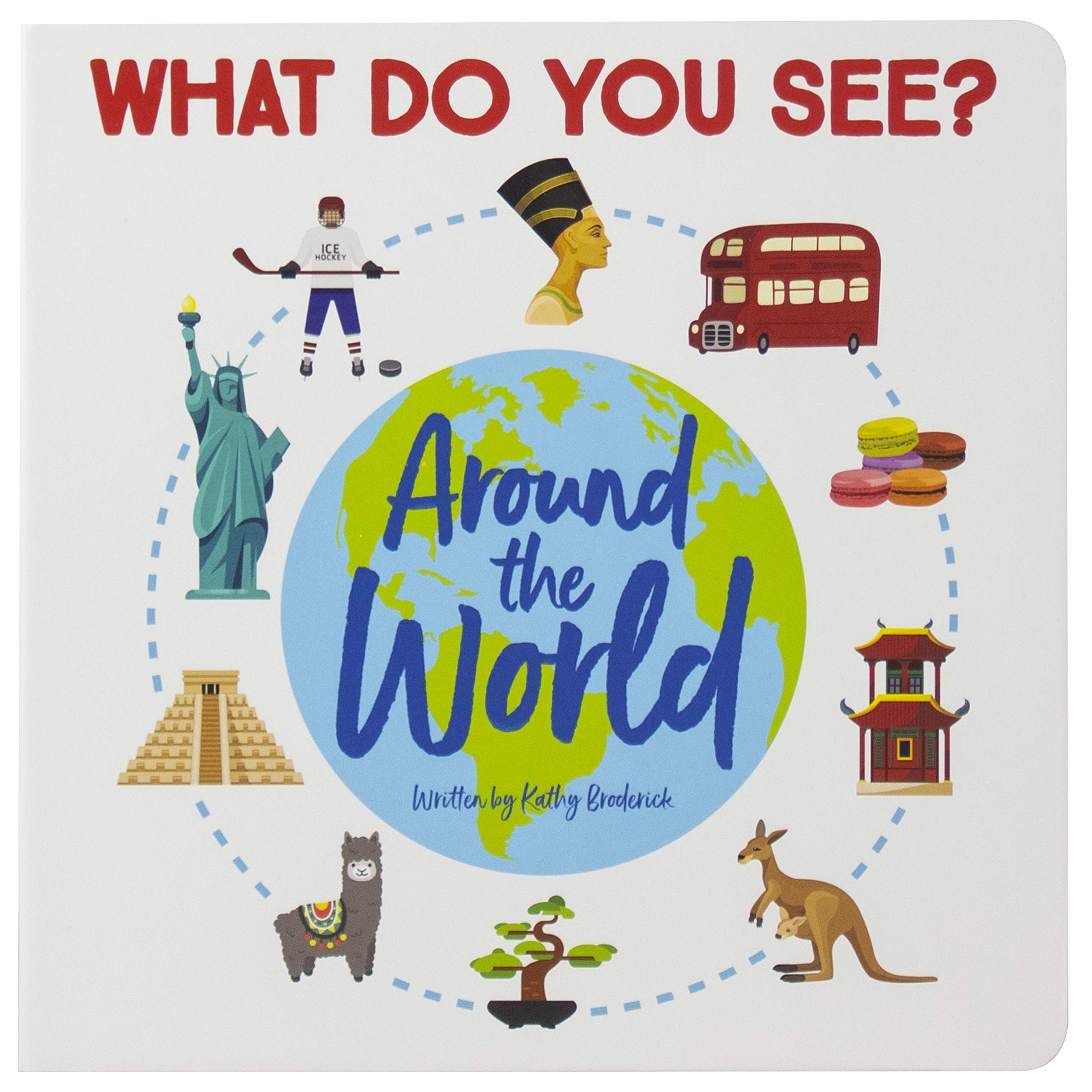 What do You See Around the World, a Look and Find Book  PI Kids,Used