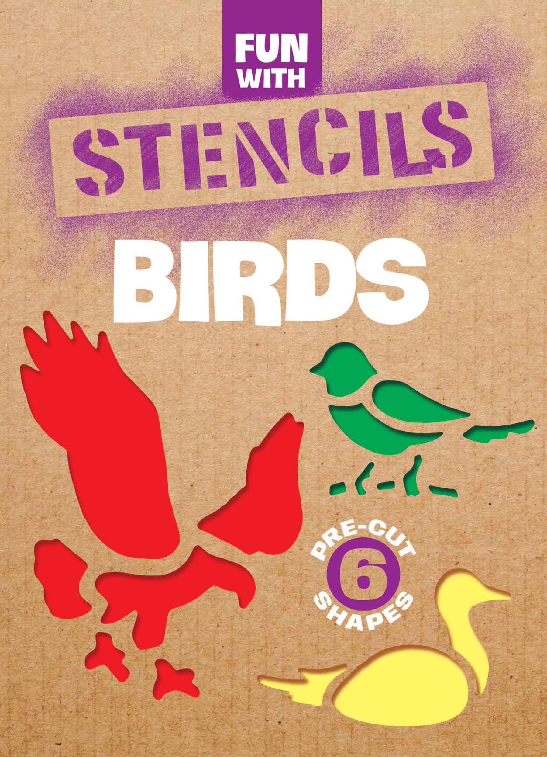Fun With Birds Stencils (Dover Little Activity Books: Animals),Used