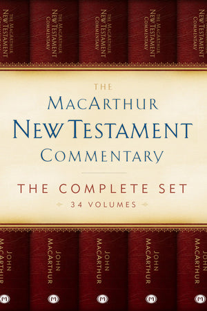 The MacArthur New Testament Commentary Set of 34 volumes (MacArthur New Testament Commentary Series),New