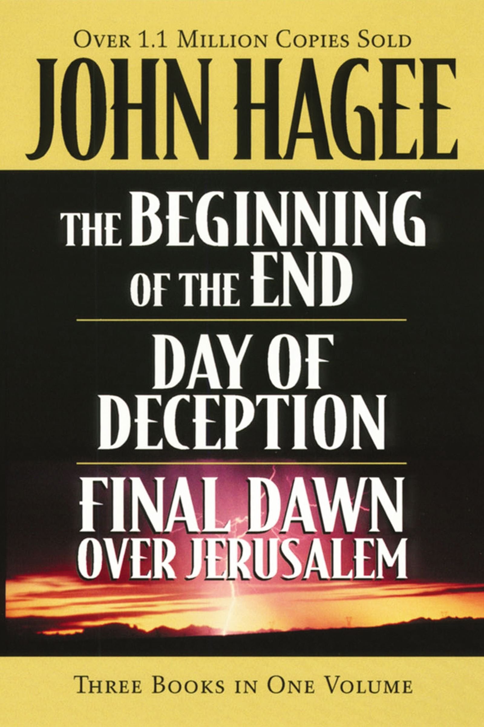 Hagee 3in1 Beginning Of The End, Final Dawn Over Jerusalem, Day Of Deception,Used