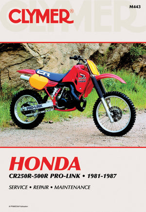 Honda Cr250R500R Prolink Motorcycle (19811987) Service Repair Manual