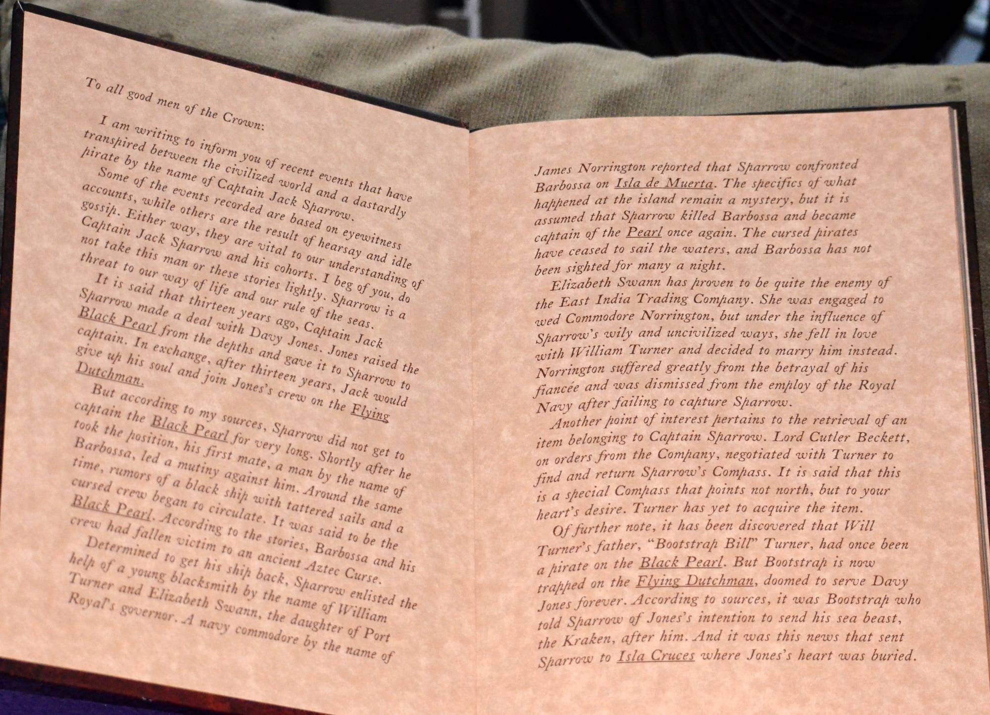 Pirates of the Caribbean: At World's End The Movie Storybook (Movie Storybook, The),Used