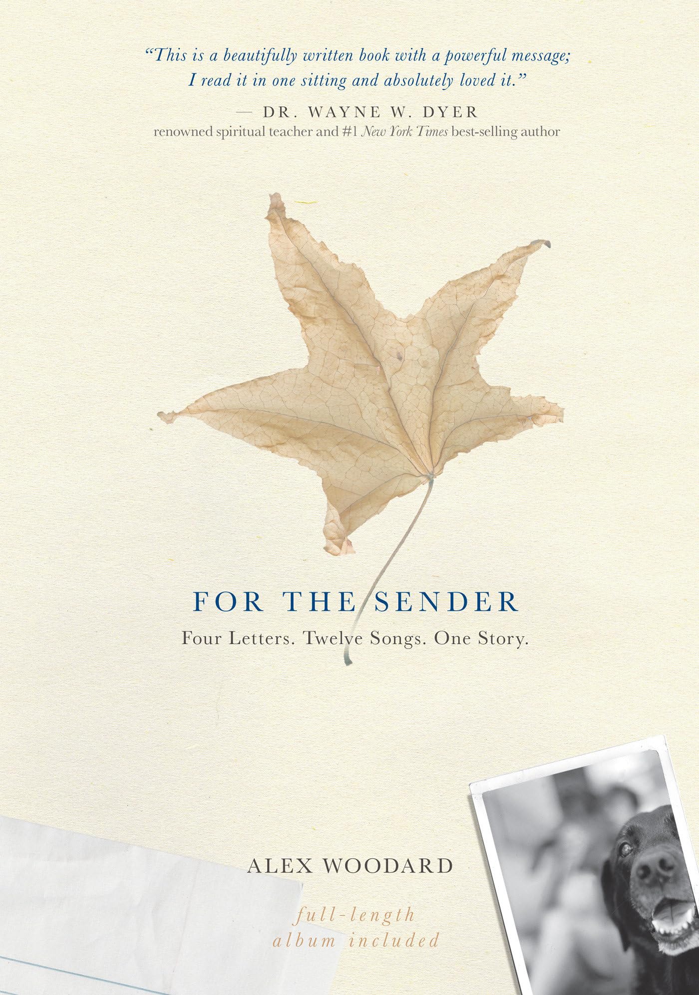 For The Sender: Four Letters. Twelve Songs. One Story. Includes CD,Used
