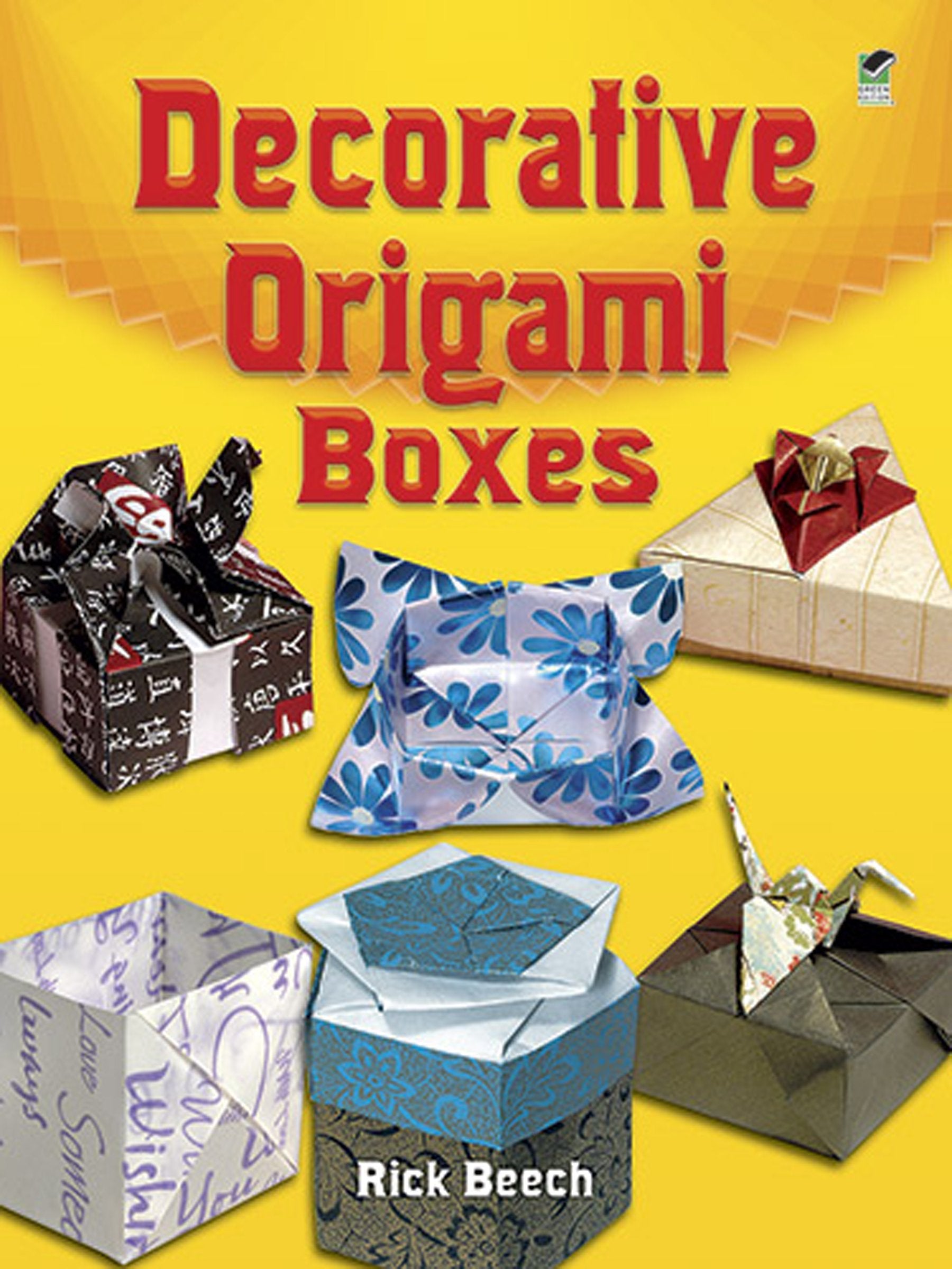 Decorative Origami Boxes (Dover Origami Papercraft),Used