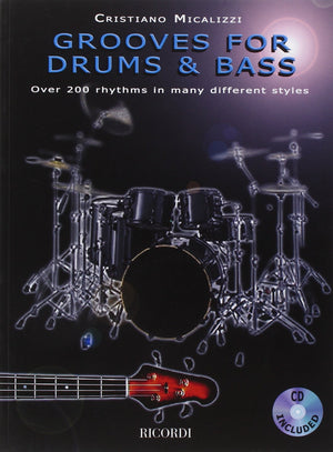 Grooves For Drums & Bass Book/Online Audio-new