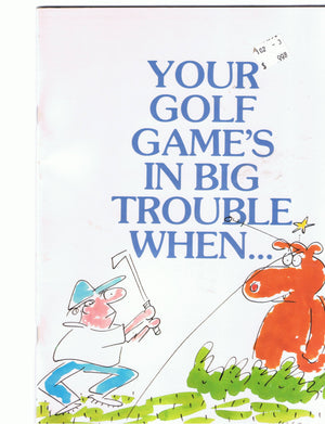 Your Golf Game Is in Big Trouble,Used