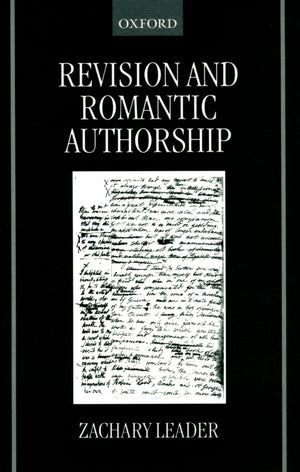 Revision and Romantic Authorship,Used