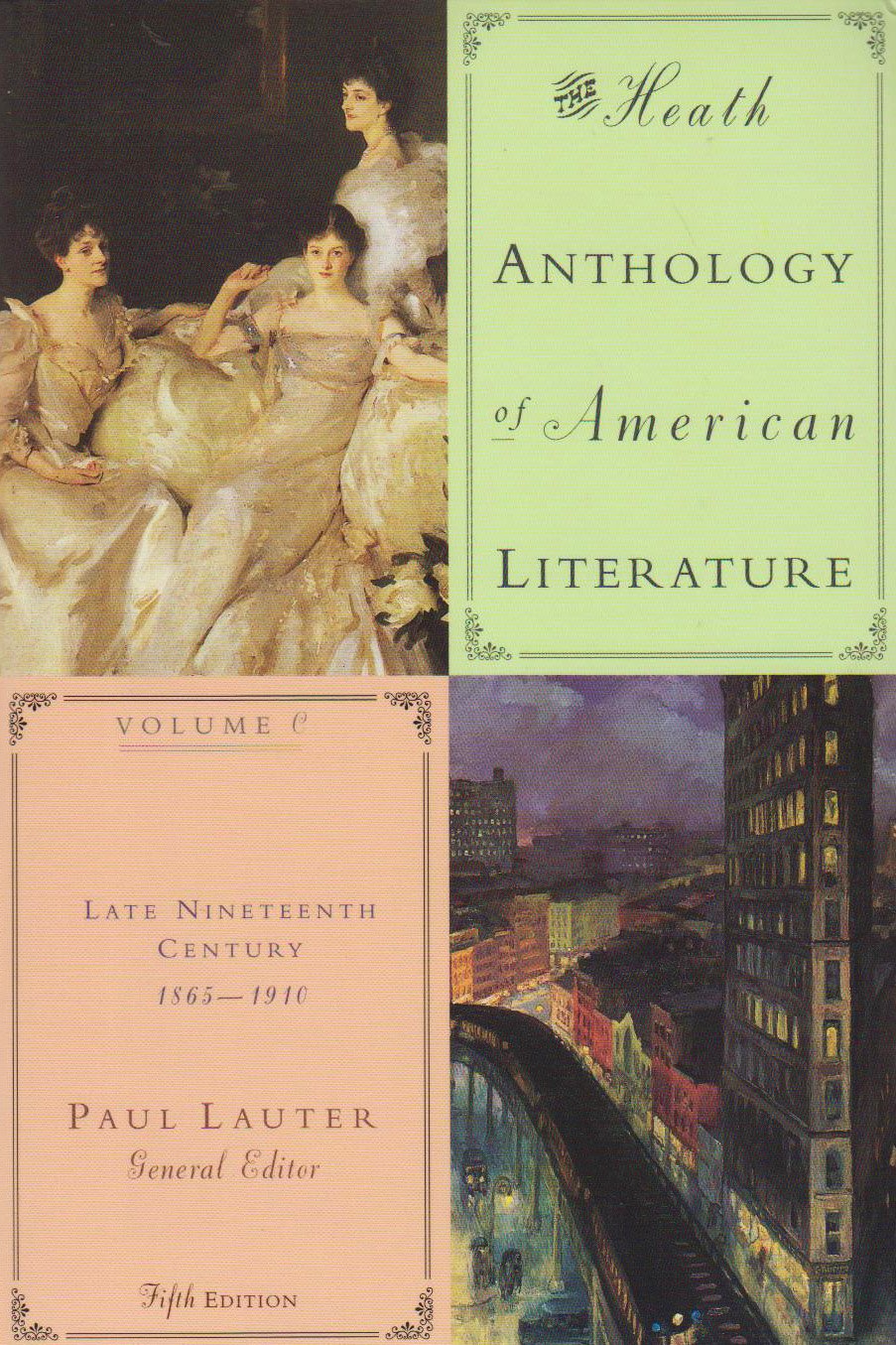 Heath Anthology Of American Literature (5th Ed., Vols C,D & E),Used