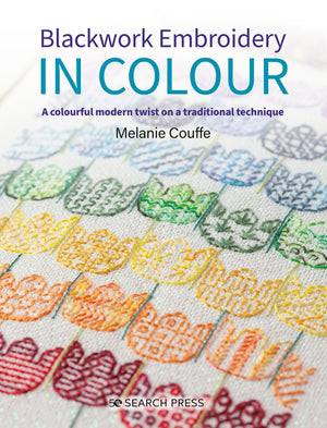 Blackwork Embroidery in Colour: A colourful modern twist on a traditional technique,Used