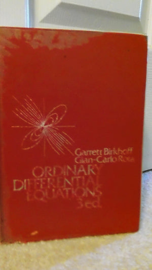 Ordinary Differential Equations,Used