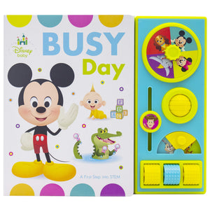Disney Baby Mickey, Frozen, Toy Story, and More!  Busy Day Busy Box  A First Step into STEM  PI Kids,Used