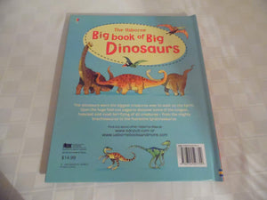 The Usborne Big Book of Big Dinosaurs,Used