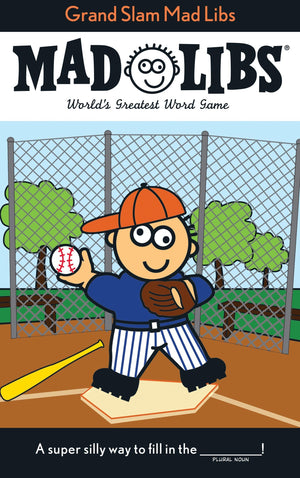 Grand Slam Mad Libs: World's Greatest Word Game About Baseball,Used