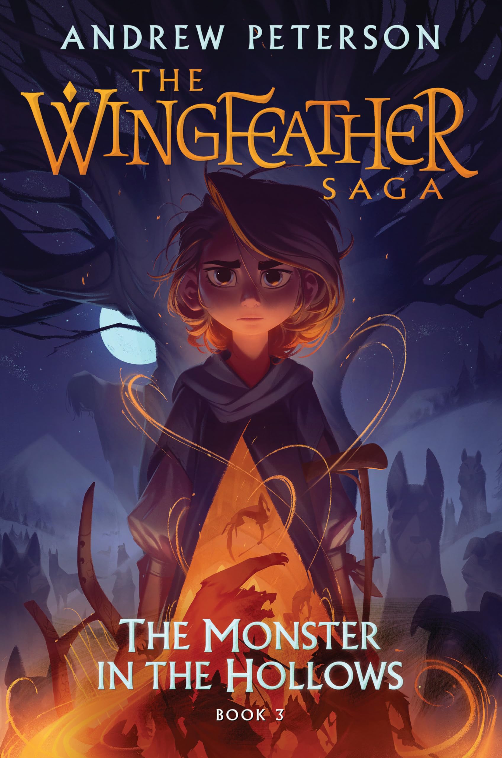 The Monster in the Hollows: The Wingfeather Saga Book 3,Used